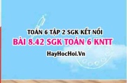 Bài 8.42 SGK Toán 6 tập 2 Kết nối tri thức